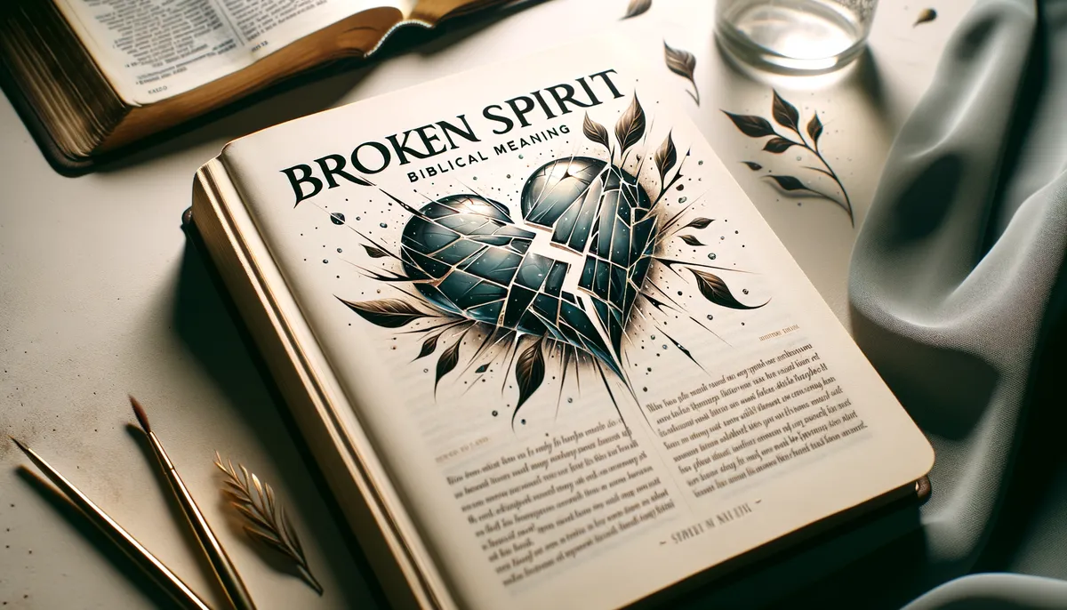 espiritu quebrantado que es