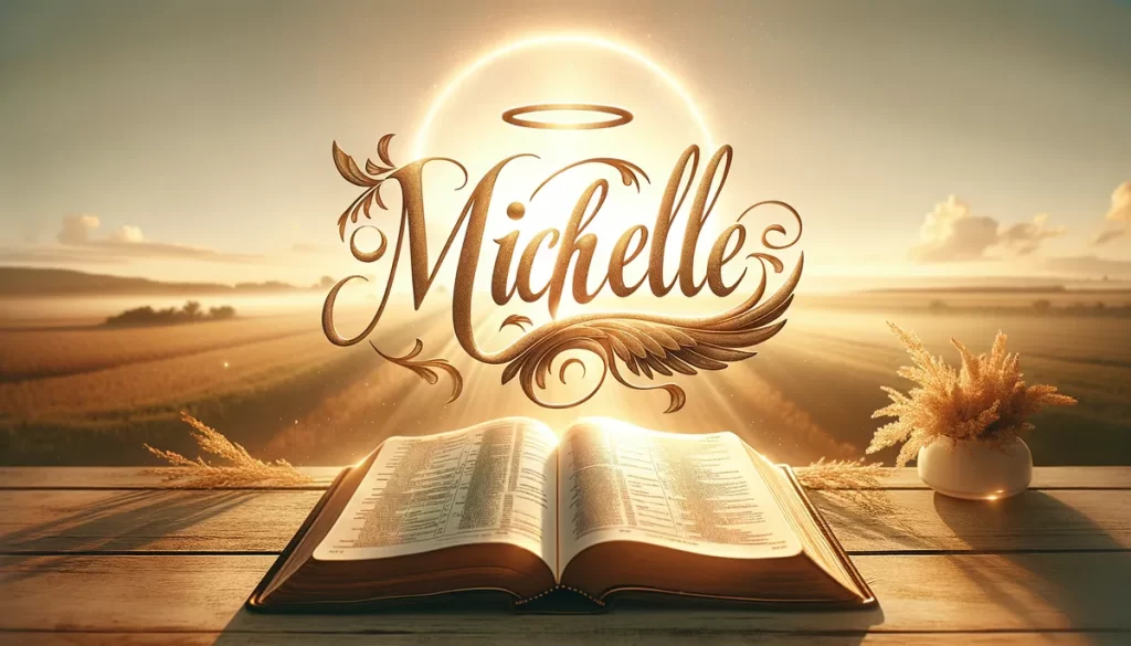 origen divino del nombre Michelle